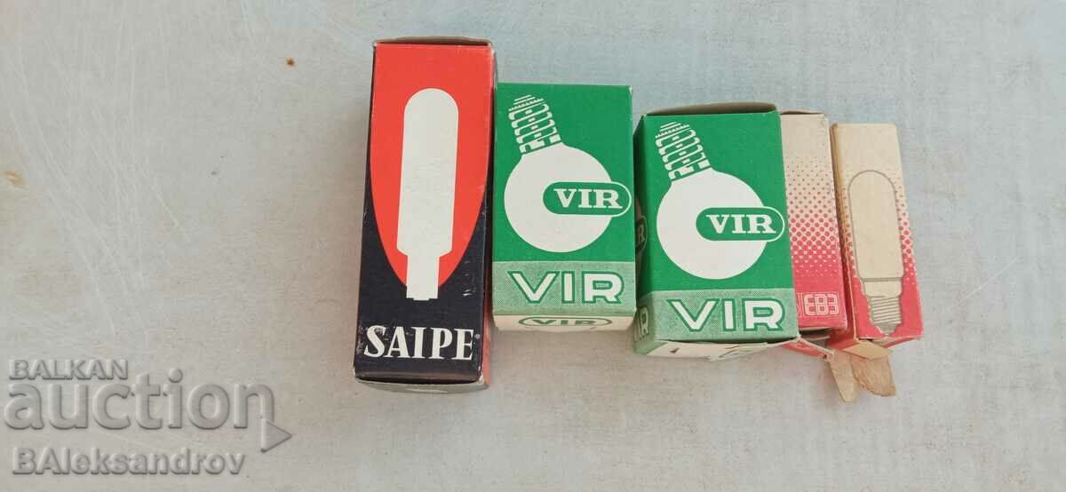 Large lot of unused radio tubes - 5