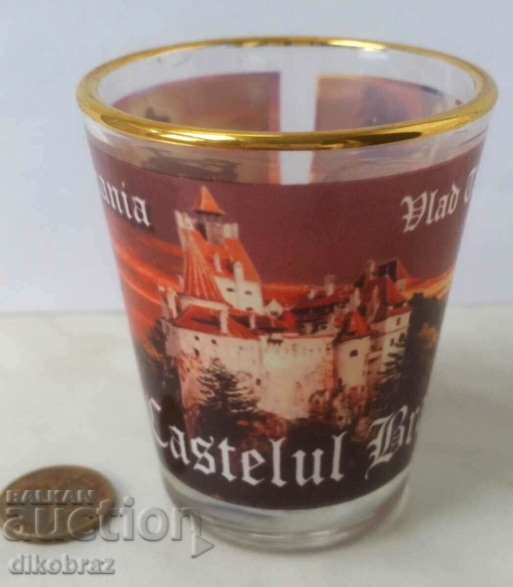 New Bran Castle Dracula Romania souvenir cup - from a penny