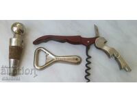 FACKELMANN opener + TODOROFF corkscrew + WINE STOPPER