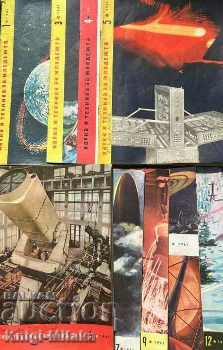Science and Technology for Youth. No. 1, 3-7, 9, 11 / 1961 with price 20.00 BGN | € 10.23 Science and Technology for Youth. No. 1, 3-7, 9, 11 / 1961 with price 20.00 BGN | € 10.23