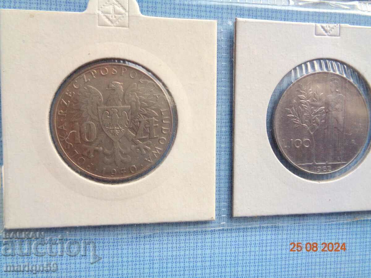 9 броя различни монети  едри за 9 € - 5