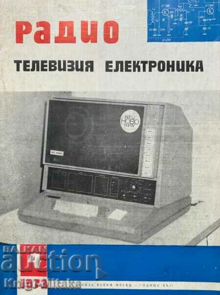 Radio, televiziune, electronice. Nu. 4 / 1973