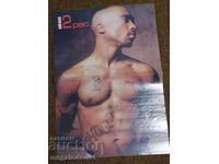 2 Pac Poster de la High Club Magazine