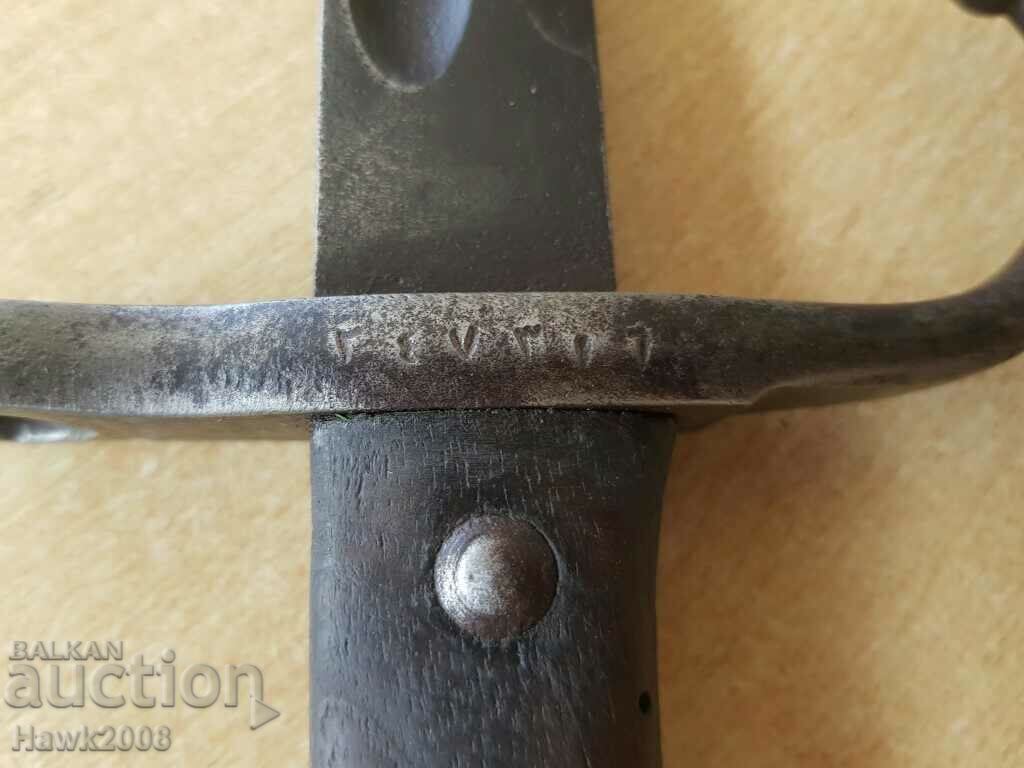 Baionetă turcească 1890 Mauser cleaver scimitar sabie karakulak pușcă - 5 Baionetă turcească 1890 Mauser cleaver scimitar sabie karakulak pușcă - 5