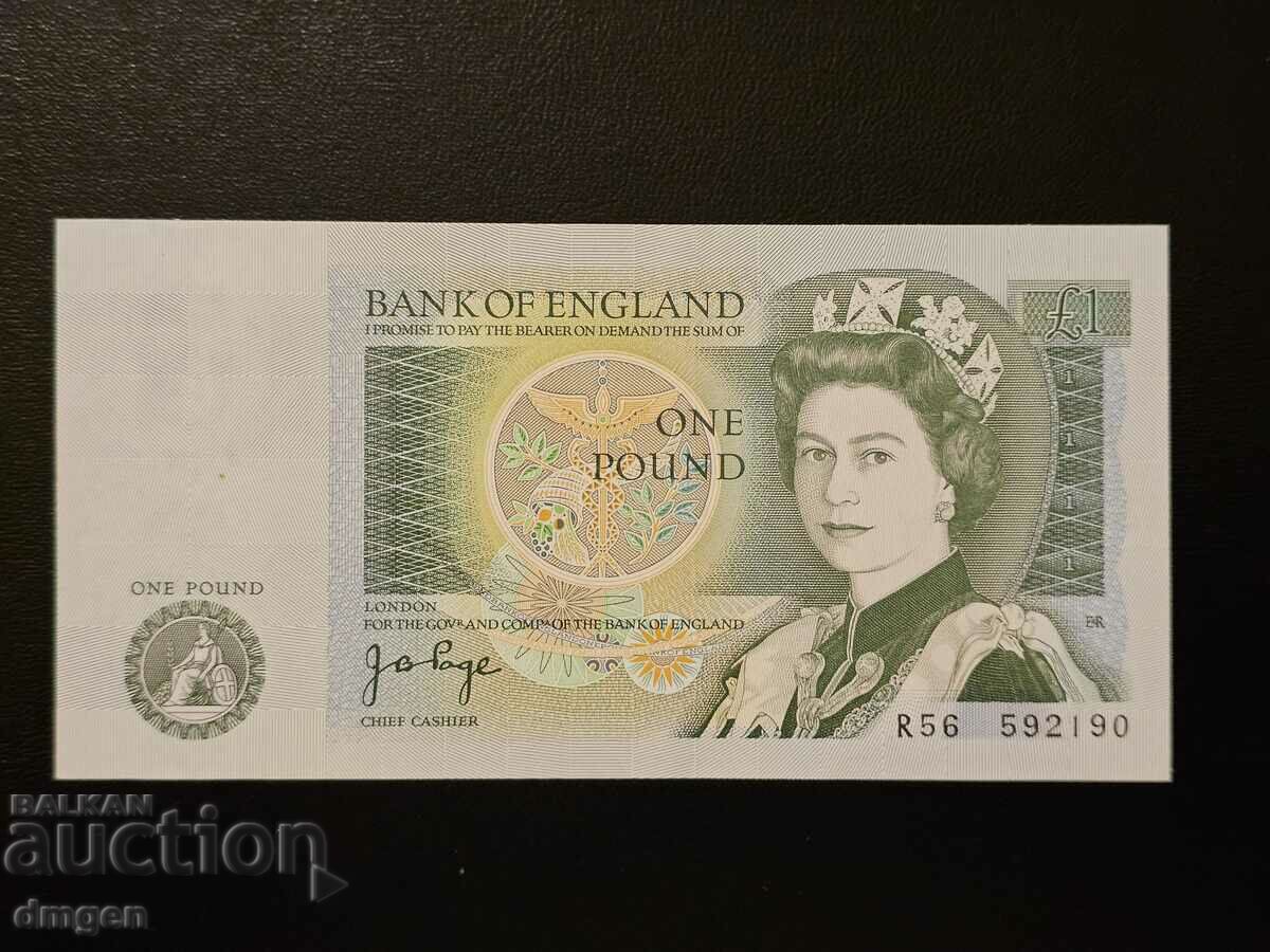 1 pound England AUNC