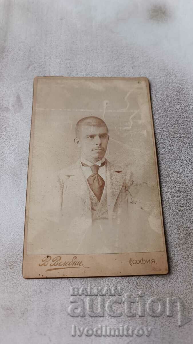 Photo Young man 1897 Cardboard