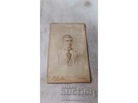 Photo Young man 1897 Cardboard