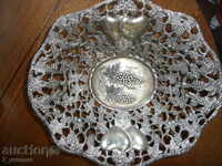 BOWL placat cu argint masiv aristocratic VINTAGE 04/06/2021