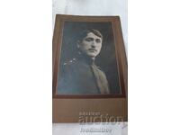 Photo Second Lieutenant Samokov 1919 Carton