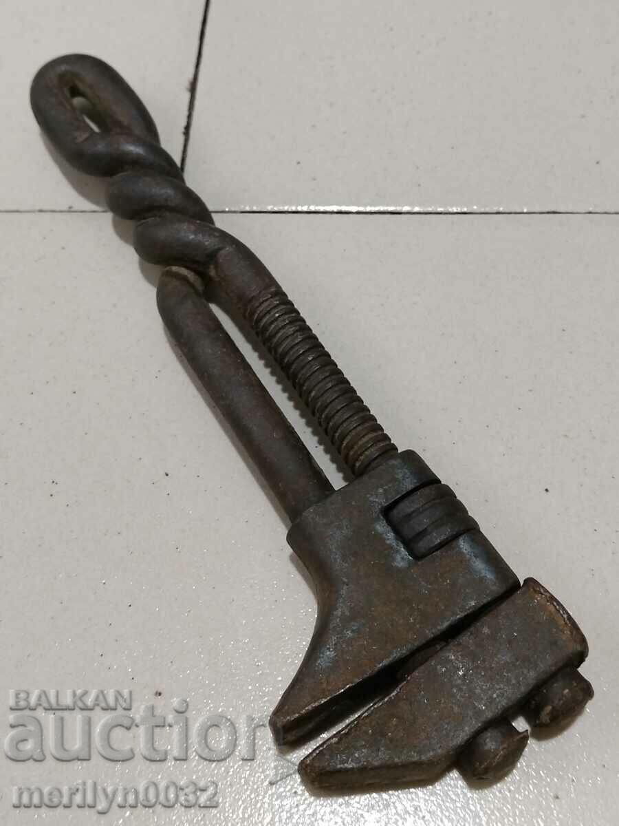 An old key from a blacksmith shop