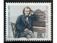 1983 GFR. 150 years since the birth of Johannes Brahms, composer.