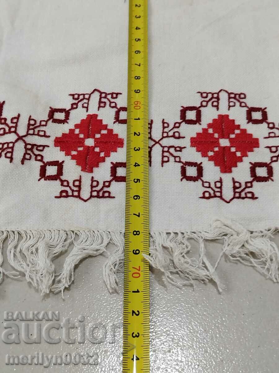 Delivery of Old embroidered check, tablecloth, milo, Bulgarian embroidery Delivery of Old embroidered check, tablecloth, milo, Bulgarian embroidery