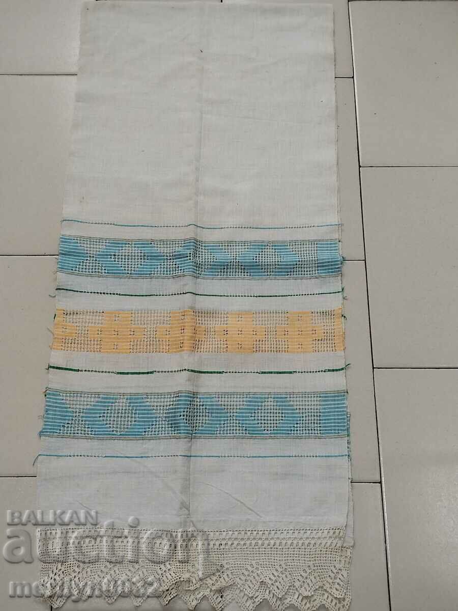 Old hand woven cloth kennar embroidery lace with price 49.00 BGN | € 25.05 Old hand woven cloth kennar embroidery lace with price 49.00 BGN | € 25.05