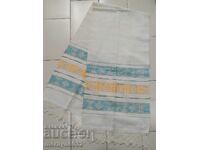 Old hand woven cloth kennar embroidery lace