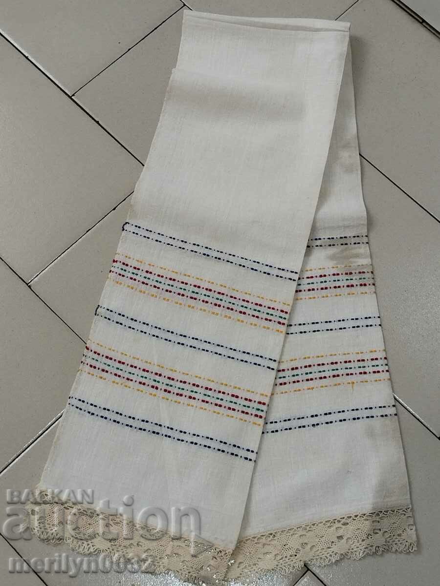 Old hand woven cloth kennar embroidery lace with price 45.00 BGN | € 23.01 Old hand woven cloth kennar embroidery lace with price 45.00 BGN | € 23.01