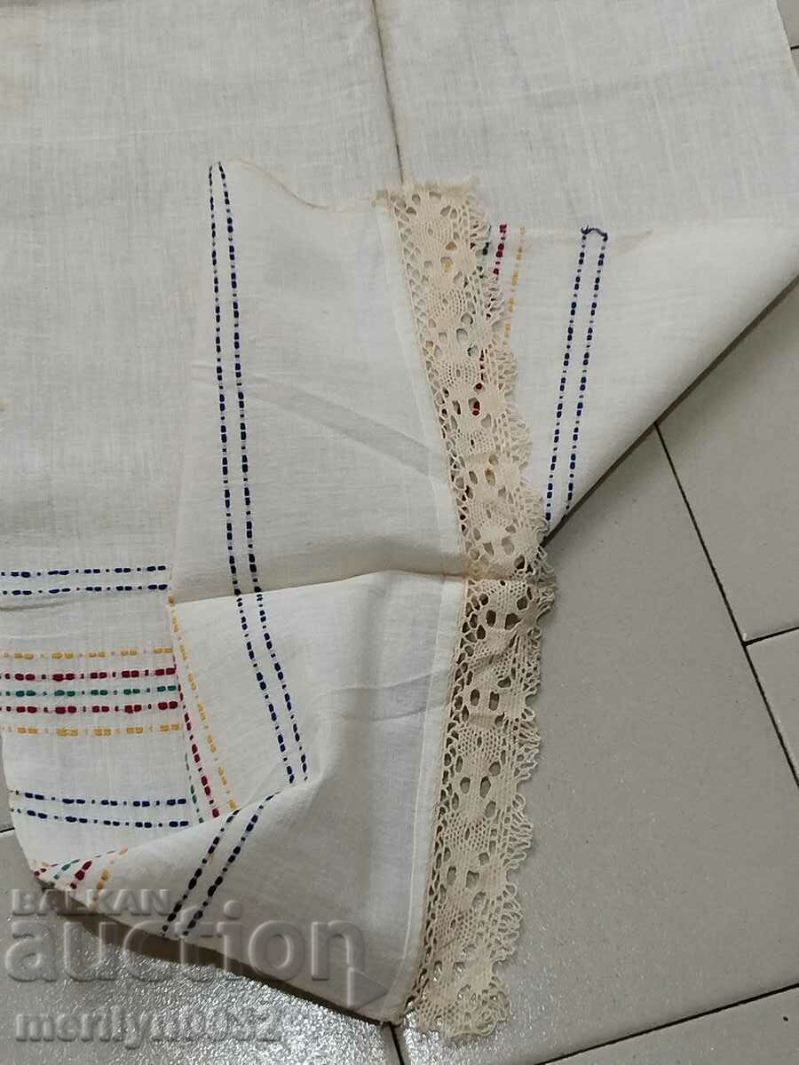 Old hand woven cloth kennar embroidery lace - 7 Old hand woven cloth kennar embroidery lace - 7