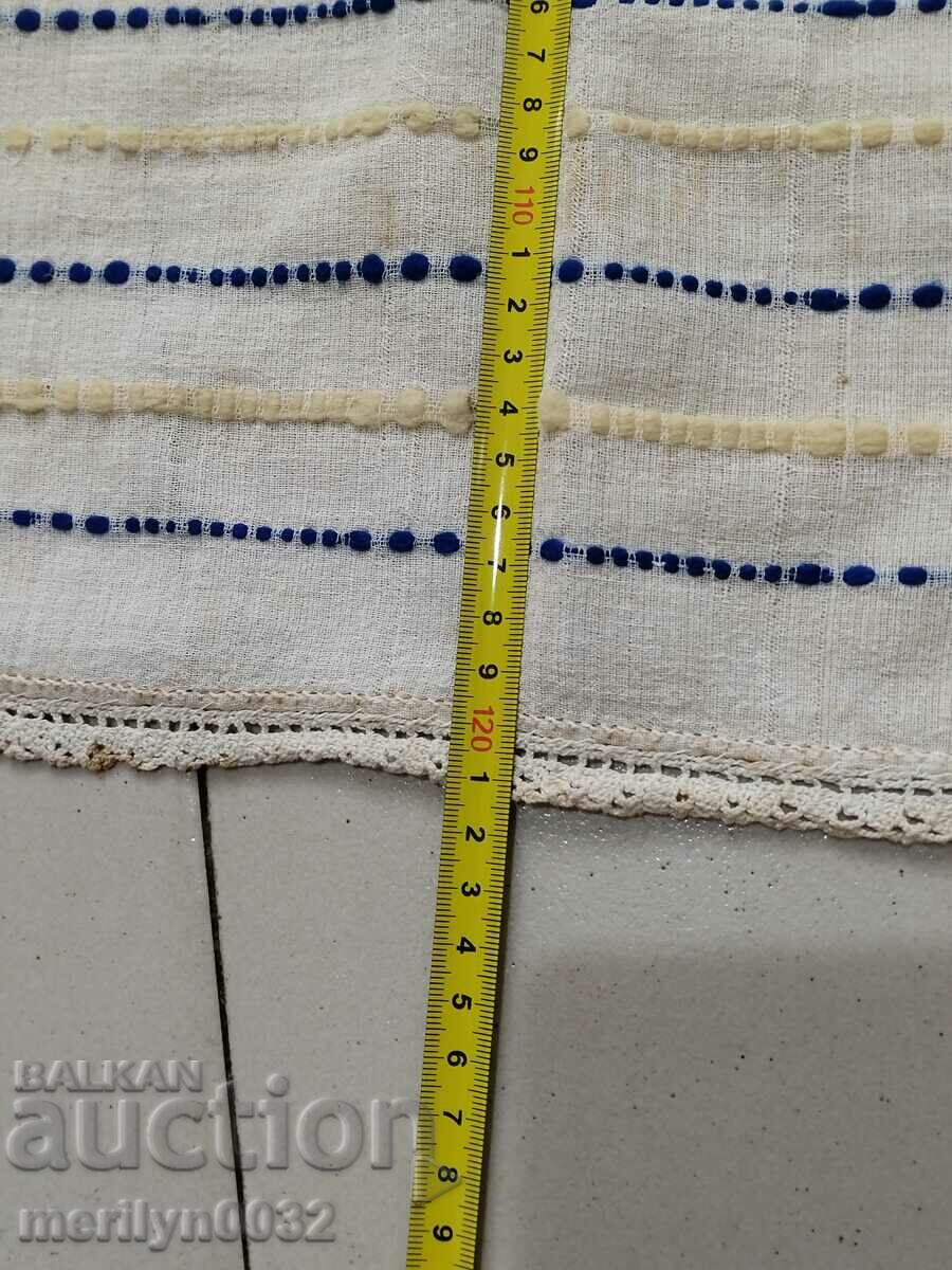 Old hand woven cloth kennar embroidery lace - 5 Old hand woven cloth kennar embroidery lace - 5