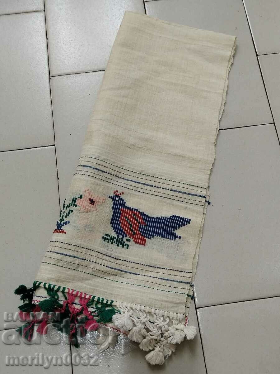 Old hand woven cloth kennar embroidery lace - 6 Old hand woven cloth kennar embroidery lace - 6