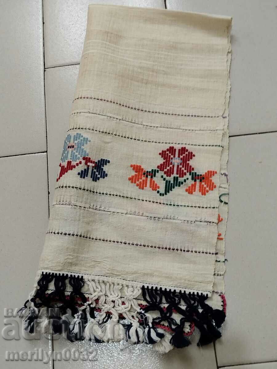 Old hand woven cloth kennar embroidery lace - 6 Old hand woven cloth kennar embroidery lace - 6