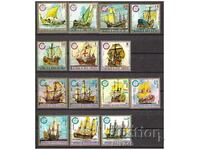 EQUATORIAL GUINEA 1975 Ships clean series