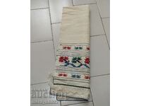 Old hand woven cloth kennar embroidery lace