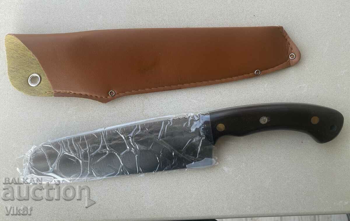 Wide kitchen knife / cleaver 180x300 mm hand forged with price 32.00 BGN | € 16.36 Wide kitchen knife / cleaver 180x300 mm hand forged with price 32.00 BGN | € 16.36