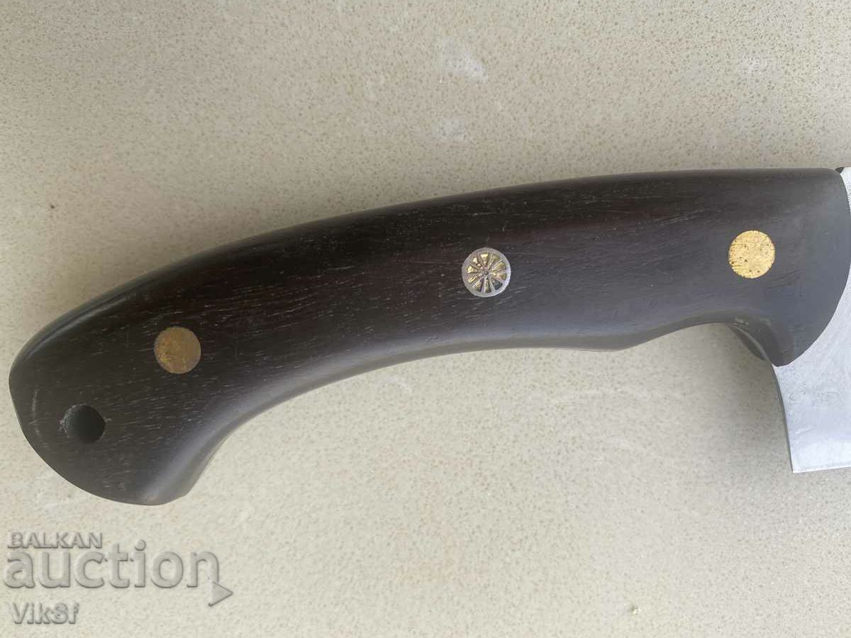 Delivery of Wide kitchen knife / cleaver 180x300 mm hand forged Delivery of Wide kitchen knife / cleaver 180x300 mm hand forged