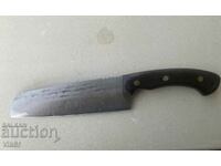 Wide kitchen knife / cleaver 180x300 mm hand forged