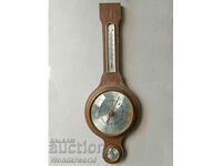 German barometer with thermometer and hydrometer