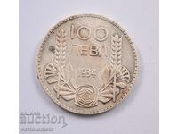 100 Leva 1934 - Bulgaria › Țarul Boris al III-lea