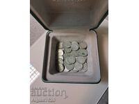 100 τεμάχια - 20 BGN 1930/ασήμι/