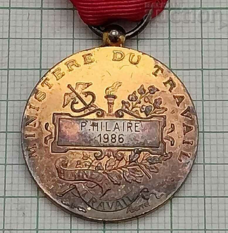 Auction FRANCE SILVER ROSE MEDAL NAMED 1986 Auction FRANCE SILVER ROSE MEDAL NAMED 1986