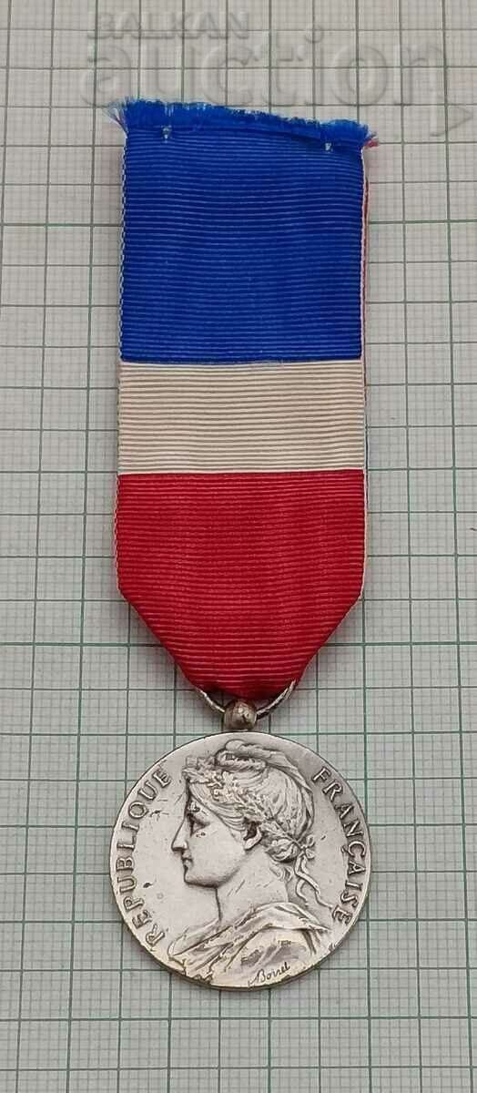 FRANCE SILVER MEDAL NAMED 1985 FRANCE SILVER MEDAL NAMED 1985