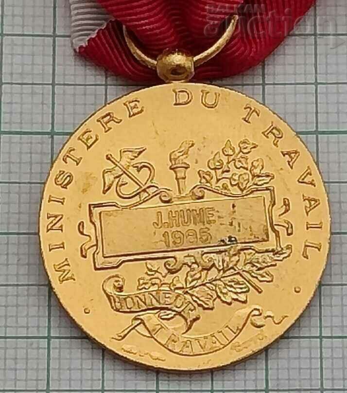 Auction FRANCE SILVER ROSETTE MEDAL NAMED 1985 Auction FRANCE SILVER ROSETTE MEDAL NAMED 1985