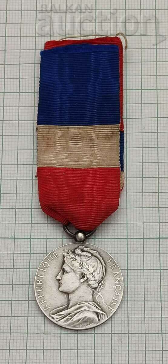 FRANCE SILVER MEDAL NAMED 1920