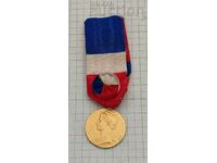 FRANCE SILVER ROSETTE MEDAL NAMED 1932