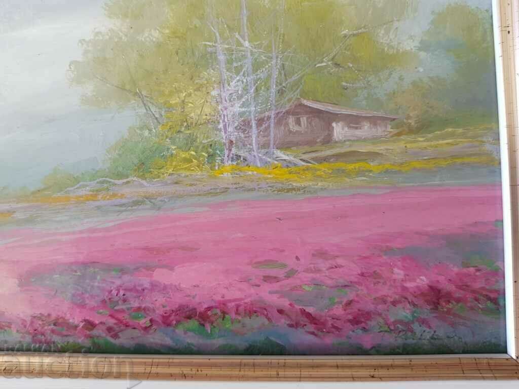 Delivery of Beautiful oil landscape painting TRILLO 2