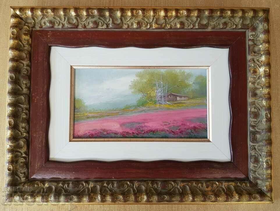 Beautiful oil landscape painting TRILLO 2