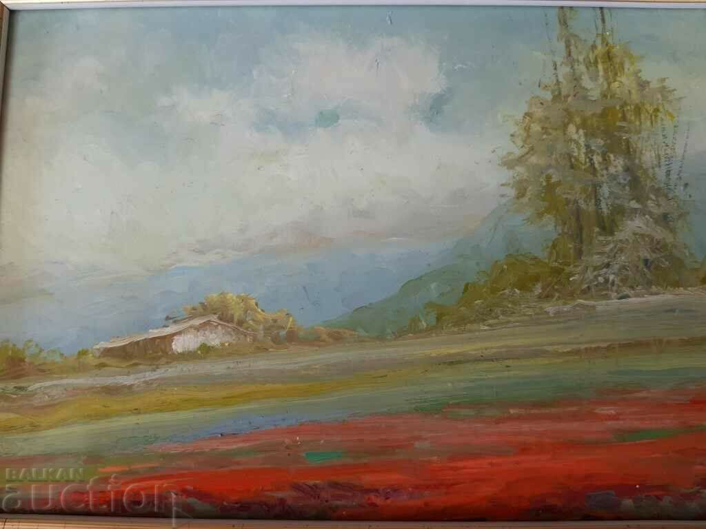 Delivery of Beautiful oil landscape painting TRILLO 1 Delivery of Beautiful oil landscape painting TRILLO 1