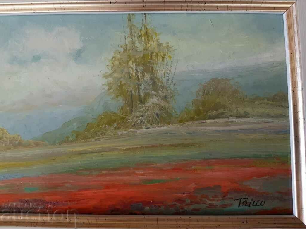 Beautiful oil landscape painting TRILLO 1 - 5 Beautiful oil landscape painting TRILLO 1 - 5