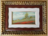 Beautiful oil landscape painting TRILLO 1