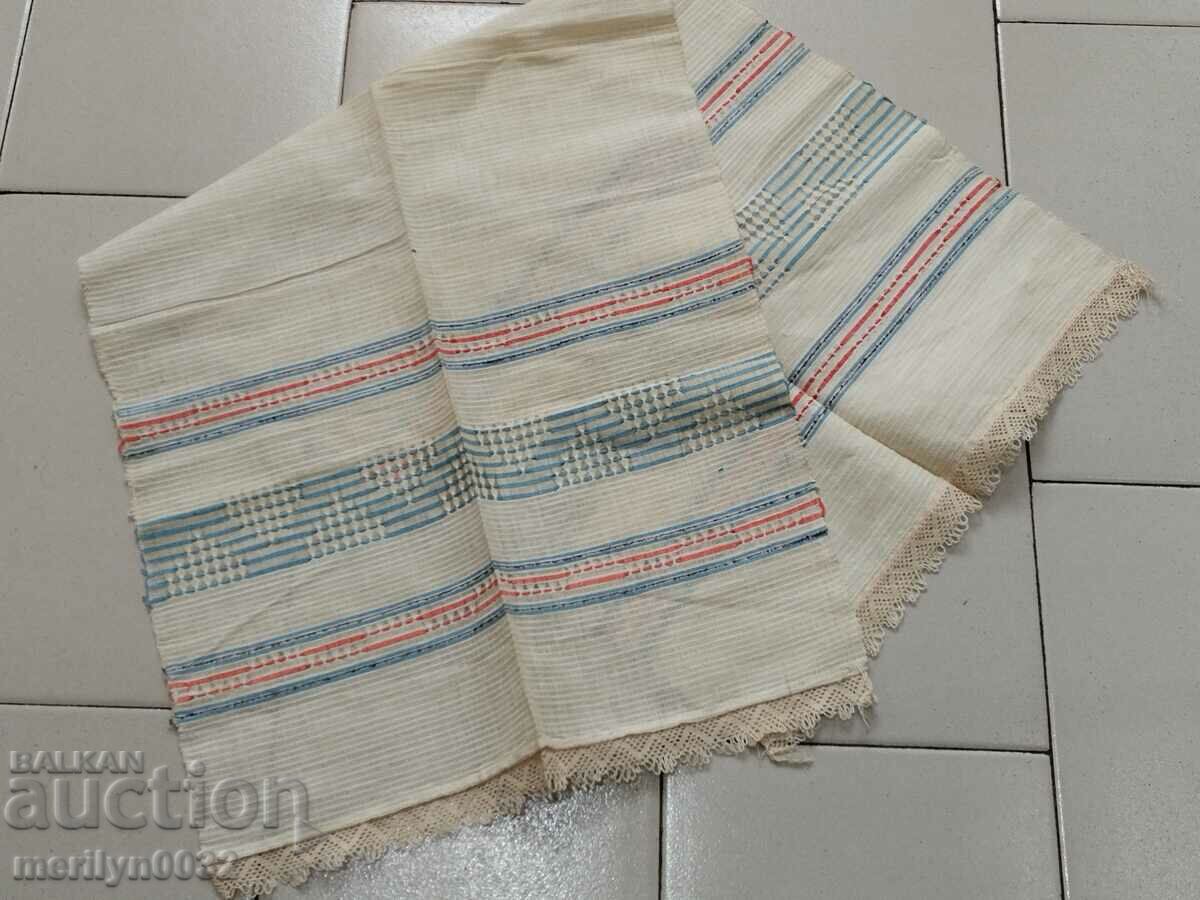 Old hand woven cloth kennar embroidery lace with price 45.00 BGN | € 23.01 Old hand woven cloth kennar embroidery lace with price 45.00 BGN | € 23.01