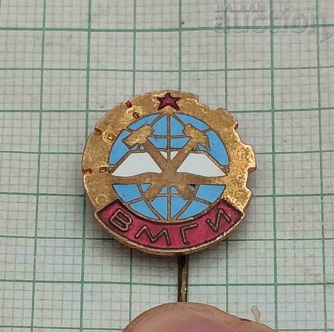 VMGI HIGHER INSTITUTE OF MINING AND GEOLOGY LOGO BADGE EMAIL / VMGI HIGHER INSTITUTE OF MINING AND GEOLOGY LOGO BADGE EMAIL /