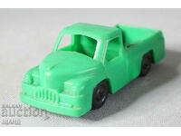 Old plastic toy truck model