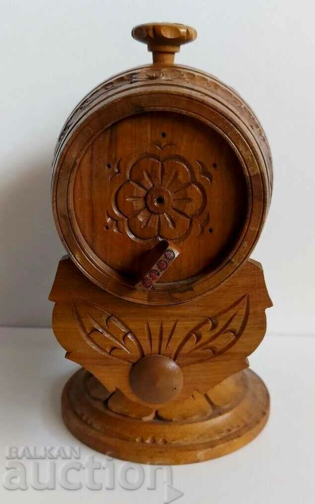 Delivery of PERFECT WOODEN SOC KEG KEG WOOD CARVING STAND Delivery of PERFECT WOODEN SOC KEG KEG WOOD CARVING STAND