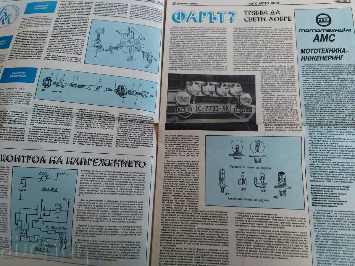 Licitație 29 NOIEMBRIE 1989 PETER MLADENOV SECRETAR GENERAL AUTO MOTO