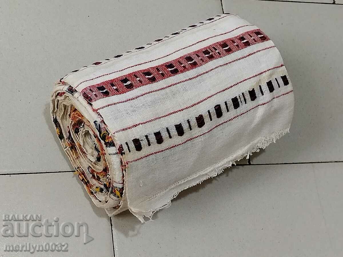 Cloth roll hand woven fabric 8 meters towels cloth