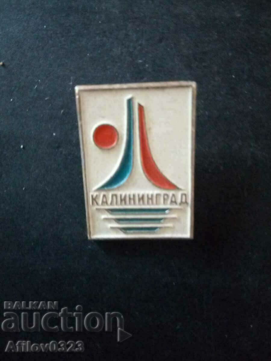 Kaliningrad badge.