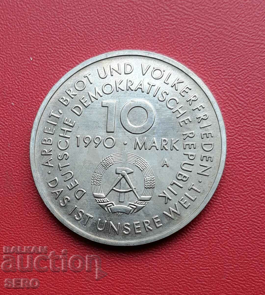 Germania-GDR-10 timbre 1990-100 Ziua Muncii-1 mai