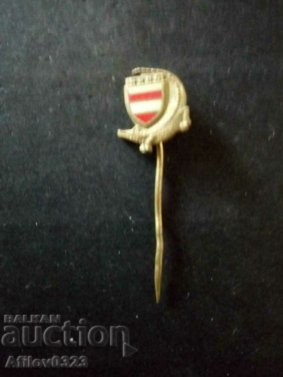 Badge Brno, Czechoslovakia.